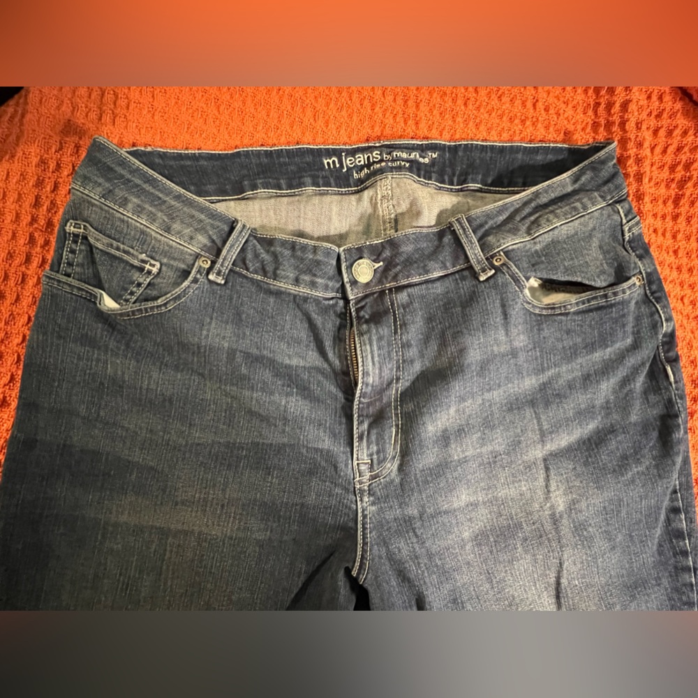 M Jeans Maurices Denim Jeans size 20W High Rise Curvy